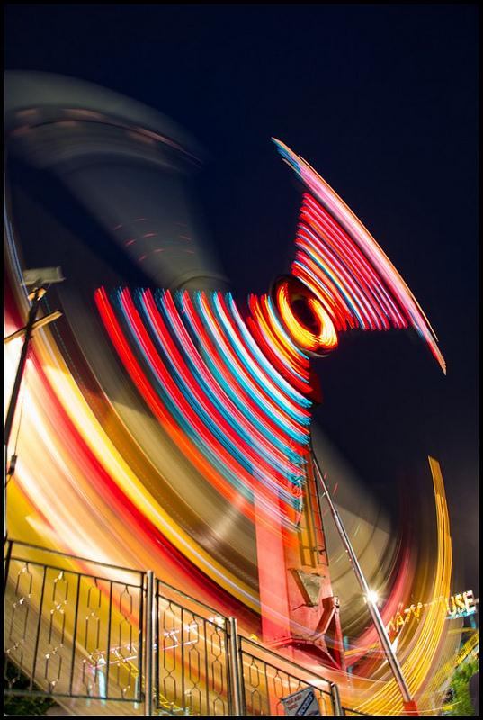 Photo of Celebrate Fairfax Ferris Wheel, "Fairfax Fair Fireball" by Herrow_Leo on flickr