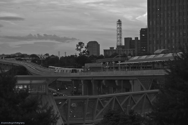 Tysons McLean Station From Above