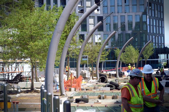 One Tysons Public Space Plaza set to open July 2014