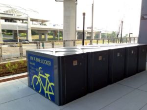 Bike Locker Silver Line