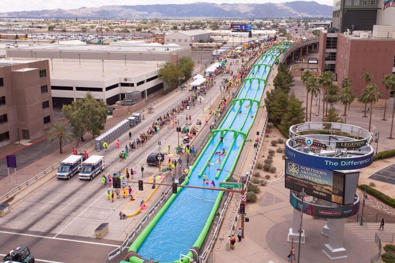 Slide the City in Tysons