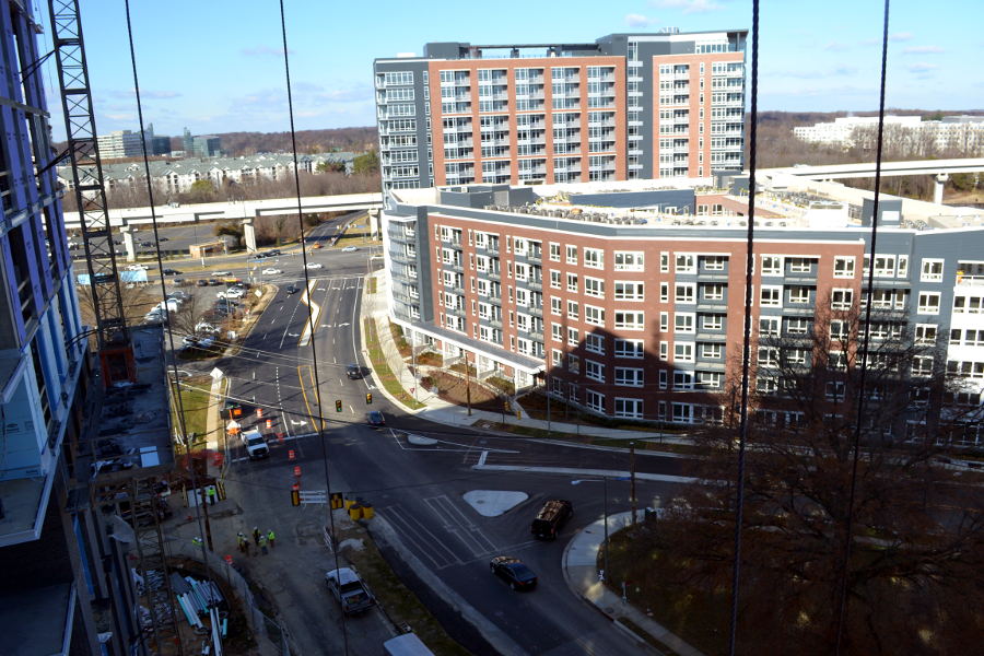 The quickly evolving Anderson Road corridor in Tysons East