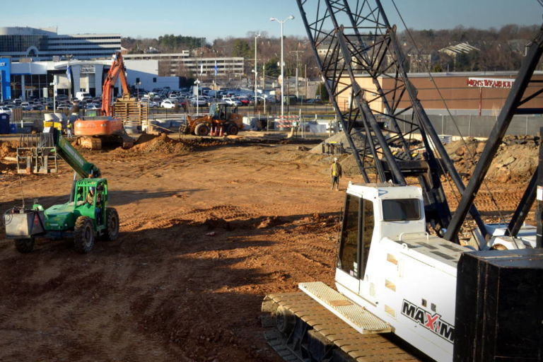 Lennar Earth Moving underway at Tysons Central